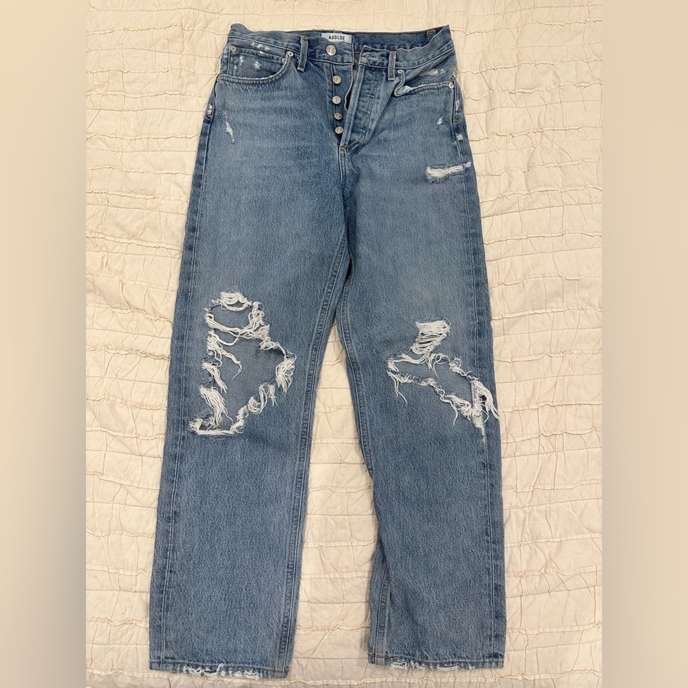 Agolde 90s mid rise loose fit jeans